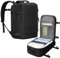 Handgepäck Rucksack Ryanair Handgepäck 40x20x25 Travel Backpack 12 Taschen Carry On Bag Cabin Bags mit separater Schuhtasche für Frauen & Männer Tragetasche Hand Luggage Backpack, 20L, Schwarz