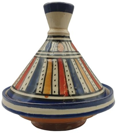La Maison Unique Mini Tajine Ethnique Maroc Marocain Porte-épices Sauces Céramique Terre cuite 1604241805
