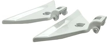 Washing Machine Door Handle for LG Bush Haier - Pack of 2 (White)