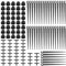 VooGenzek 120 Piezas 4/7mm Kit de Riego por Goteo Automátic, 40 Goteros de Riego Ajustables de 8 Agujeros + 40 Tee Conectores + 40 Estaca Microtubo Piqueta, para Manguera de 4/7mm, Negro