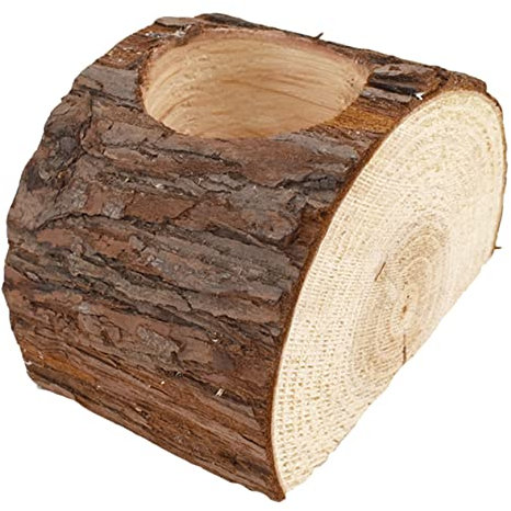 Parliky Pot De Naturel Jardinière Tronc pour Et Plantes Intérieur Design pour Décoration De Jardin Courtyard