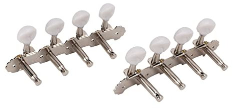 ZenithAur Mandolinen-Stimmwirbel, 2 Stück, Mandolinen-Mechanik, Stimmwirbel, Saitenknöpfe, Ersatzteile, Musikinstrumenten-Zubehör