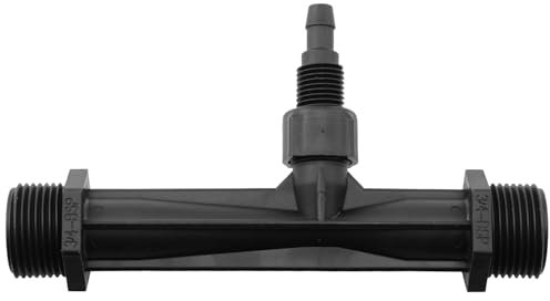 TAODAN Irrigation Hose Fertilizer Mixer 3/4inch Suction Fertilizer Drip Irrigator Irrigation Venturi Fertilizer Injector Hose for Outdoor Garden Agriculture Irrigation Equipment Tools