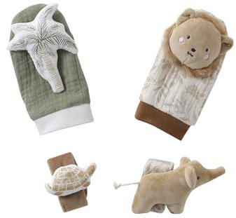 VERTBAUDET Hochets mains et pieds BABYLON beige TU