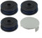 Bobine de fil de rechange pour débroussailleuse sans fil RLT4027 RLT5027 RLT6030 RLT6130 RLT3525 RLT183225 (3 bobines + 1 capuchon) 8,2 m