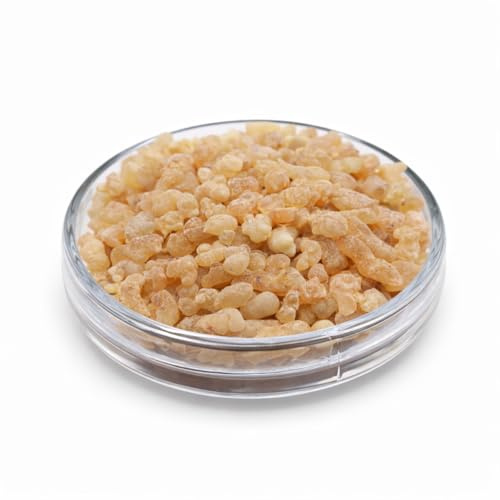 Weihrauch aus Athos – 100% Naturreines Boswellia Olibanum Räucherharz – Original Orthodoxer Kirchenweihrauch zum Räuchern auf Kohle – Klein, Mittel oder Grob (100g, Mittel)
