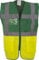 Yoko Multifunktionale Herren-Hochsicherheitsweste yk002/hvw801. XL para Green/Yellow