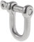 Gazechimp Aus 304 Edelstahl Schraubkarabiner D Schäkel, Kette Verbinder Schäkel - M5