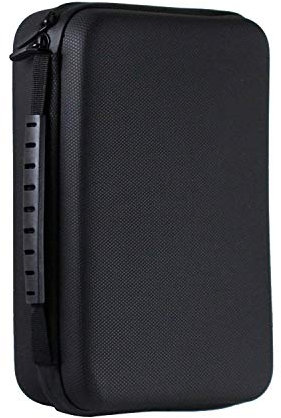 Navitech Black Heavy Duty Rugged Headphone Case Compatible With The Sony Wireless Noise Cancelling Headphones WH-1000XM3