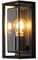Konstsmide Wandleuchte Brindisi | schwarz | Outdoor | E27 | Max 20 | 7874-750, 13x26x26cm