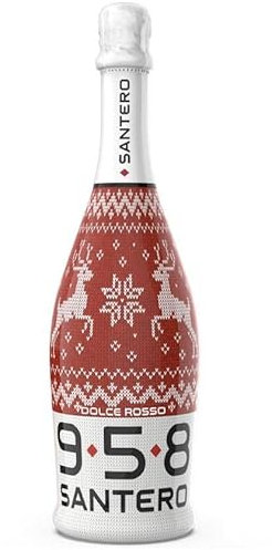 SANTERO 958 DOLCE ROSSO CHRISTMAS EDITION NATALE 2021 LIMITED EDITION 75 CL