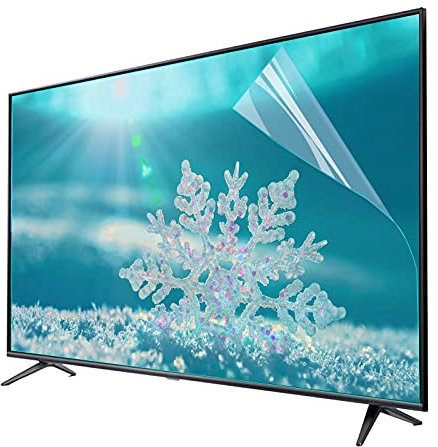 JHZDX 32-75 Pouces Protecteur d'écran de télévision, Film Mat Anti-éblouissant Anti-lumière Bleue Rendre la lumière Douce Soulager la Fatigue oculaire pour Smart TV 4K LED,39(856 * 478mm)
