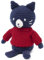原ウール HARAWOOL Itohenlab Strickset Amigurumi #5-1 Katze im Pullover