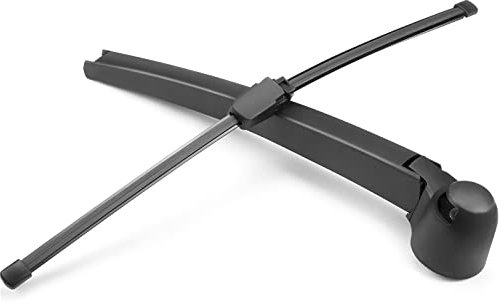 ZOFFI Heckscheibenwischer + Heckwischerarm Ersatz für VW Touran 2003-2009, Scheibenwischer Hiten mit natürlichen Gummi Wischblätter