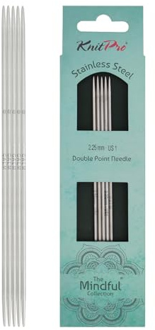 KnitPro The Mindful Collection Double Pointed Needles 8 (20cm) | Size 2.25mm