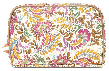 Oilily Pocket Cosmetic Bag Ruby Whisper White