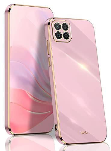 BORYA Funda para Honor X6/Honor X8 5G/Honor 70 Lite, Antigolpes Delgada Premium Suave Silicona Carcasa TPU Bumper Estuche, Elegante Sedoso Galvanoplastia Phnom Penh Caso, Púrpura
