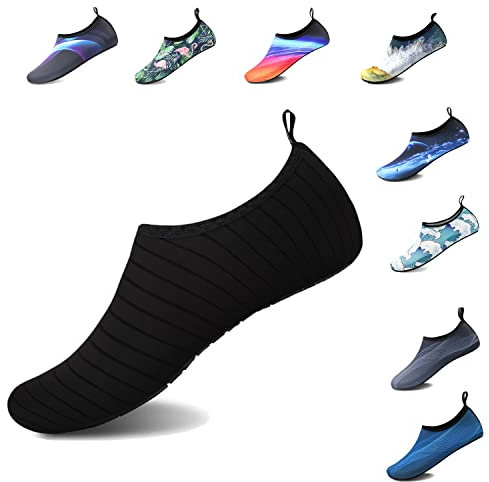 North Bund Herren Wasserschuhe Damen Atmungsaktiv Badeschuhe Aquaschuhe Schwimmschuhe Schnell Trocknend Strandschuhe Barfußschuhe Surfschuhe für Surfen Schwimmen Pool
