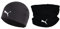PUMA Kinder teamLIGA Beanie Jr Black, OSFA & Unisex Halsvarmer Ii Schal, Schwarz, Einheitsgröße EU