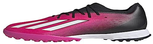 adidas X Speedportal.1 Turf Soccer Shoes Men's, Team Shock Pink 2/Cloud White/Core B, 8