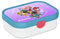 Mepal Paw Patrol Bento Lunchbox Campus - Personalisierte Brotdose mit Namen für Kinder - Bento-Fach & Gabel - Meal Prep Box Clip-Verschluss - BPA-frei & Spülmaschinenfest - 750 ml - Lila