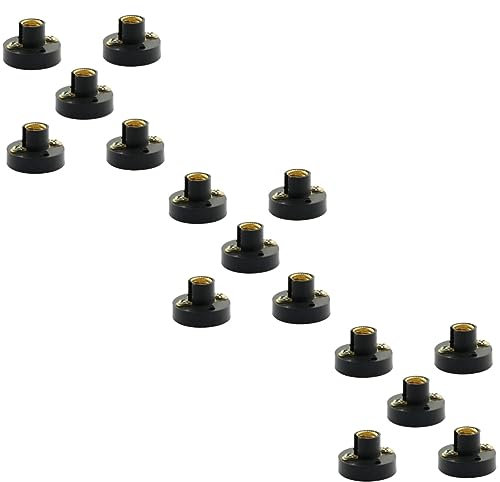 DOITOOL 15 Pièces Support De Lampe à Culot Gu10 Porte-ampoule Plafond D'ampoule Douille E14 Équipement D'expérimentation De Circuit Culot D'ampoule Miniature E10 Visser Plastique