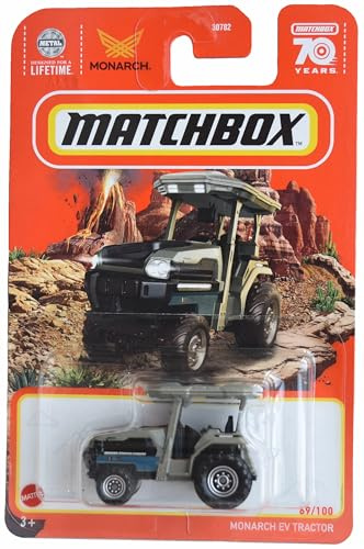 Matchbox Monarch EV Traktor, 70 Jahre 69/100 [Silber]
