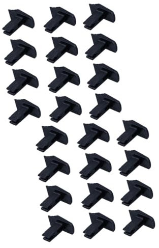 Uonlytech 2sets Universal Telescopic Ladder Replacement Parts Ladder Spare Accessories Pp Material Stable 12pcs*2