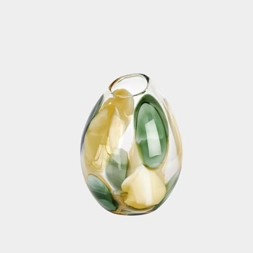 Lambert [DL] Bagodar Vase grün/beige H 29,5 cm D 23 cm