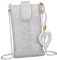 Yardenfun silberne Umhängetasche damen-umhã¤ngetaschen damen schultertasche Abendtaschen für Damen Handytasche zum Umhängen Schlüsselanhänger Damenhandtaschen kleine Umhängetaschen Liebe