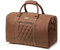 DRAKENSBERG Weekender 'Mitch' - Kleine Leder Reisetasche für Damen und Herren, geeignet als Handgepäck im Flugzeug, 25L - Havanna-Braun, DR00305