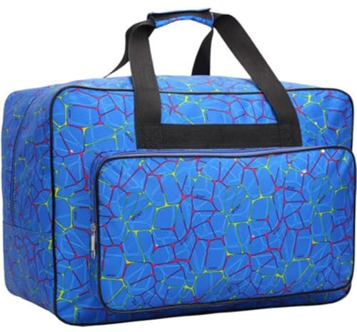 Zghhc Nähmaschinen-Tragetasche, Nähmaschinen-Reisetasche, Tragbare Nähmaschine Und Zubehör-Aufbewahrungstasche (blau)