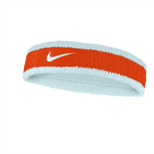 Nike Swoosh Headband Glacier Blue/Safety Orange BN2091-450