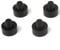 NUHFUFA Lot de 4 pieds en caoutchouc compatibles avec four à micro-ondes Galanz - Accessoires de support fixes