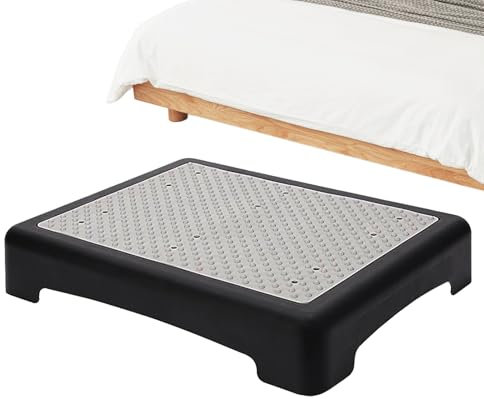 Hocker Fürs Bett,Trittsteighilfe | Kompakter StufenHocker 181kg Für Bad Küche Auto Camping Mit Transportgriff & rutschfest Transport Und Platzsparende Aufbewahrung, Ideal Für Schnellen Einsatz In Ver
