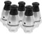 5Pcs Pressure Cooker Exhaust Valve Set Safety Relief Valve for Pressure Cooker Accessories Optimized Steam Management User Friendly Replacement Parts Compatible with Various