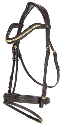 Kerbl Trensenzaum Clincher, braun, Cob