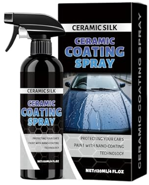 Rivestimento Ceramico Spray Per Auto | Agente Di Protezione Elevata 120ml Per Automotive | Detailing Auto Idrorepellente Per Vernice Vetri Cerchioni Fari | Caravan Moto Barche Parabrezza