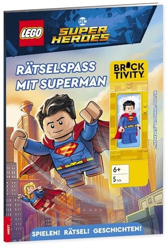 LEGO® DC Superheroes - Rätselspaß mit Superman: mit LEGO-Minifigur Superman