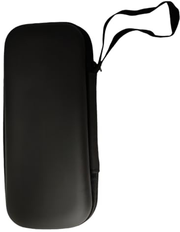 Portable Hard Drive Case - Shockproof Travel Enclosure | Lightweight Cylinder Bag with Adjustable Handle for Laptop, External Storage, Electronics Protection, Travel Organizer, Safe Data Carrying