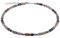 Adi-Modeschmuck zarte Polaris Zylinder Kette Elif (grau/braun)