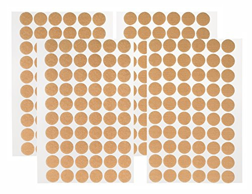 Klett BRAUN 2x 60 Paar I Klettverschluss Klettpunkte klein Rund 15 mm 120 Stück Flausch u. Haken Selbstklebend Doppelseitig Klebend Klebepunkte kleine Klettpunkte 15 mm Durchmesser Ø 15mm auf Karte