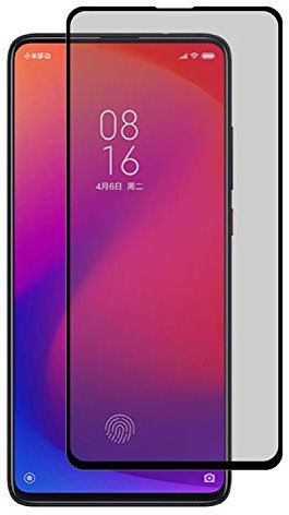 Movilrey Protector para Xiaomi MI9T MI 9T MI 9 T Negro Completo 3D Cristal Templado de Pantalla Vidrio Curvo para movil