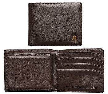 Nixon Unisex Reisezubehör-Brieftasche, Braun