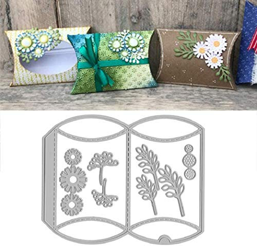 Geschenkbox Stanzschablonen, U-horizon Cutting Dies Schablone Schneidebrett aus Metall für Scrapbooking, Fotoalbum, Karte, Papier Dekoration, Geschenk (Geschenkbox)