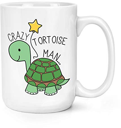 Crazy Tortue Homme 15oz Grand Tasse Mug