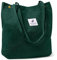 Damen-Tragetasche, Einkaufstasche, Umhängetasche, Cord mit Innentasche für Arbeit, Strand, Mittagessen, Reisen, Einkaufen, Shopper Handtaschen, Grün , 1 pcs