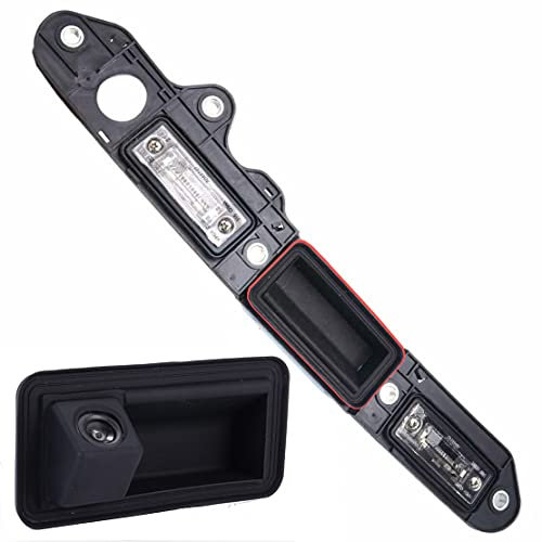 Auto Kofferraum Griff Rückfahrkamera Replacement for VW Golf Plus MK5 Jetta III V Touran 1T GP 1T2 Passat 3C B6 C3 Variant Wagon Einparkhilfe Farbkamera Einparkkamera mit Kofferraumgriff