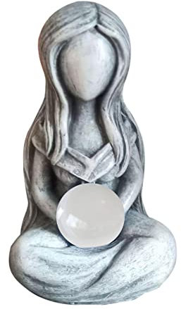 AUTOECHO Gaia-Statue | Mutter-Erde-Figur | Tausendjährige Gaia-Figur | Home & Kitchen Dekorative Harzfigur für Muttertag, Tag der Erde