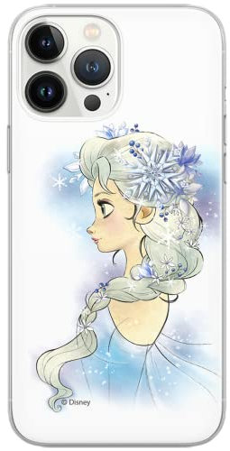 ERT GROUP mobile phone case for Apple Iphone 6/6S original and officially Licensed Disney pattern Elsa 010 optimally adapted to the shape of the mobile phone, case made of TPU